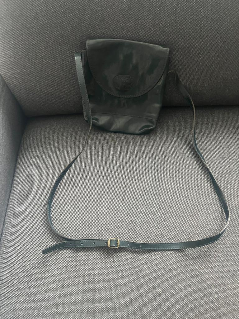 Burkelys leren tasje, Ophalen of Verzenden, Zo goed als nieuw, Overige kleuren, Schoudertasje
