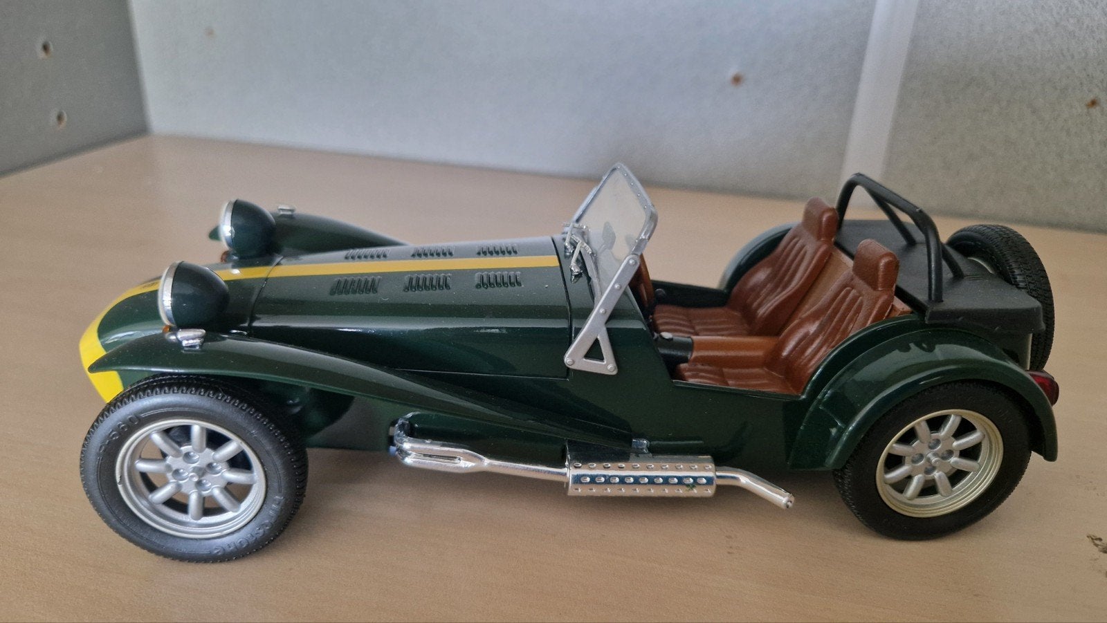 ​Lotus Super Seven / Caterham – British Racing Green – Anson, Ophalen of Verzenden, Zo goed als nieuw, Overige merken