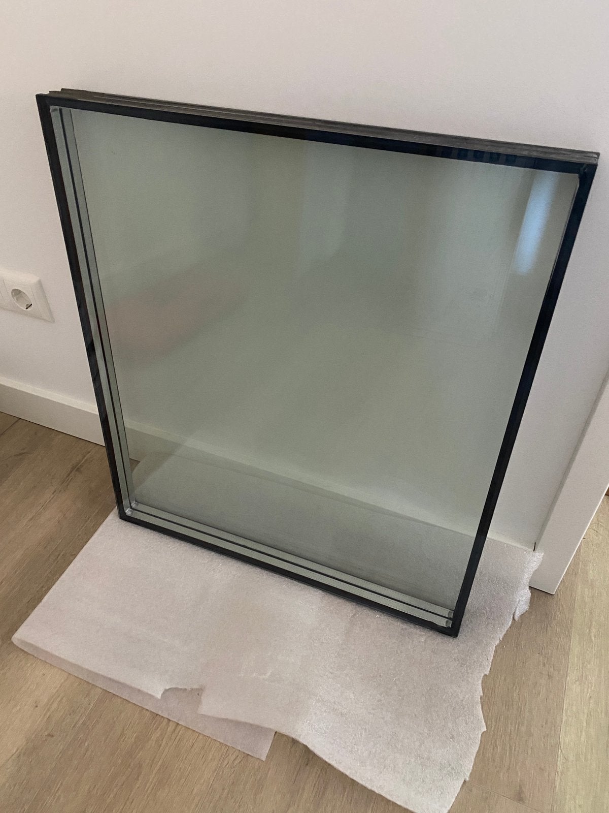 4x veiligheidsglas, Doe-het-zelf en Verbouw, Glas en Ramen, Ophalen, Minder dan 80 cm, Zo goed als nieuw, Glasplaat