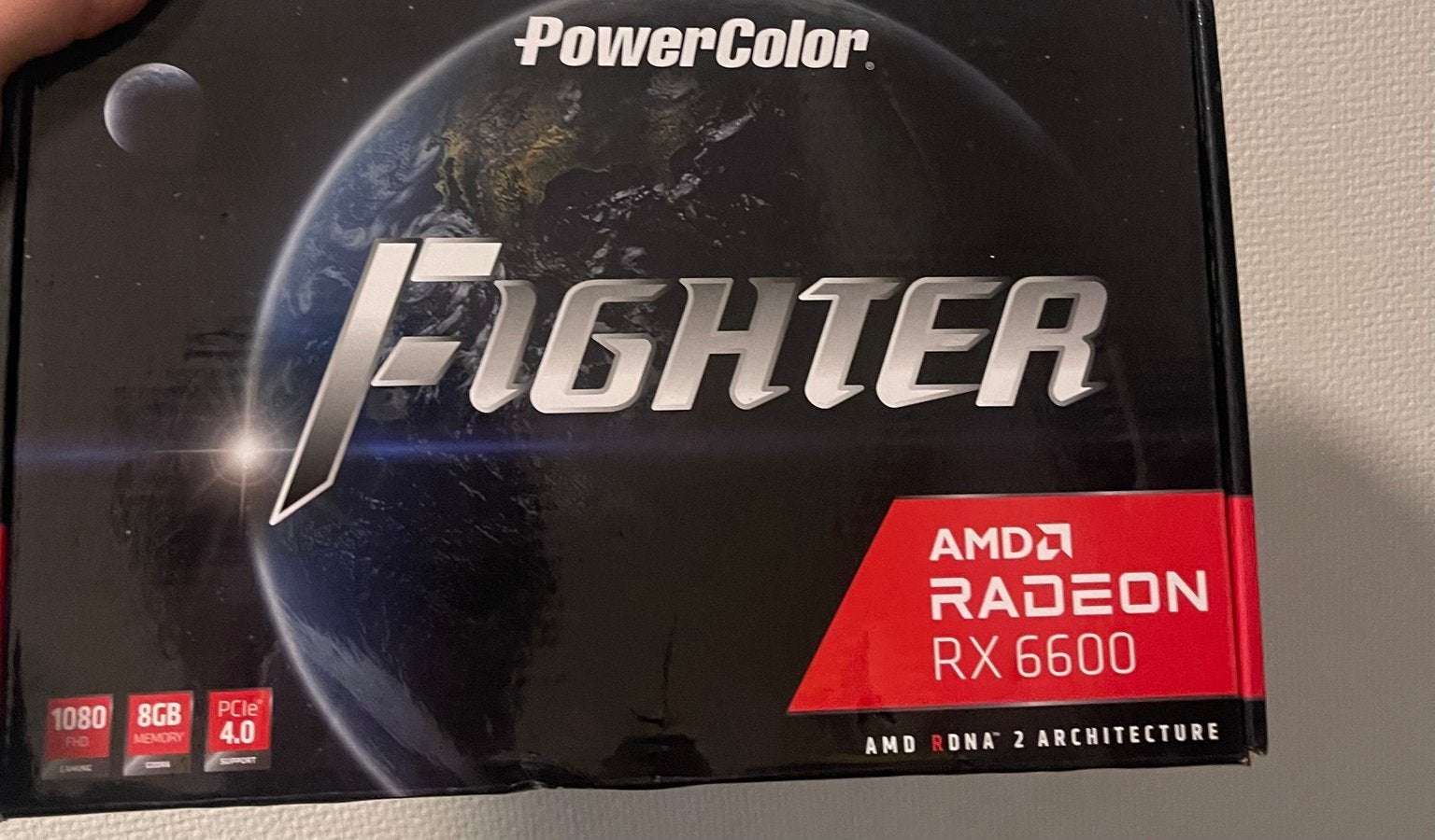 PowerColor Fighter AMD Radeon RX 6600 8GB GDDR6 Videokaart, Computers en Software, Videokaarten, AMD, GDDR6, PCI-Express 4, Ophalen of Verzenden