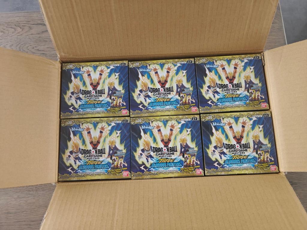 Dragonball Super Three Glorious Fighters BT30 Booster Box !, Ophalen of Verzenden, Nieuw, Boosterbox, Foil