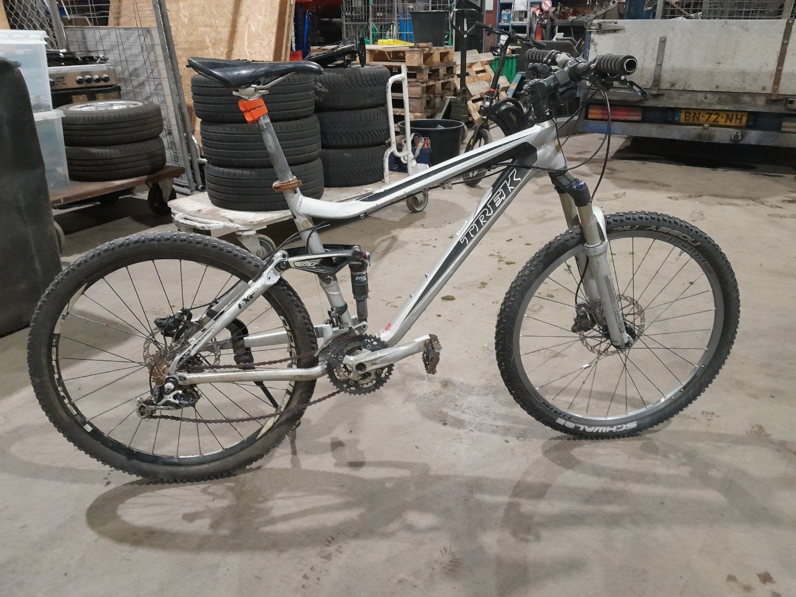 Trek EX7 ATB - Opknapper met potentie, Fietsen en Brommers, Gebruikt, Trek XF7, Fully, Ophalen of Verzenden