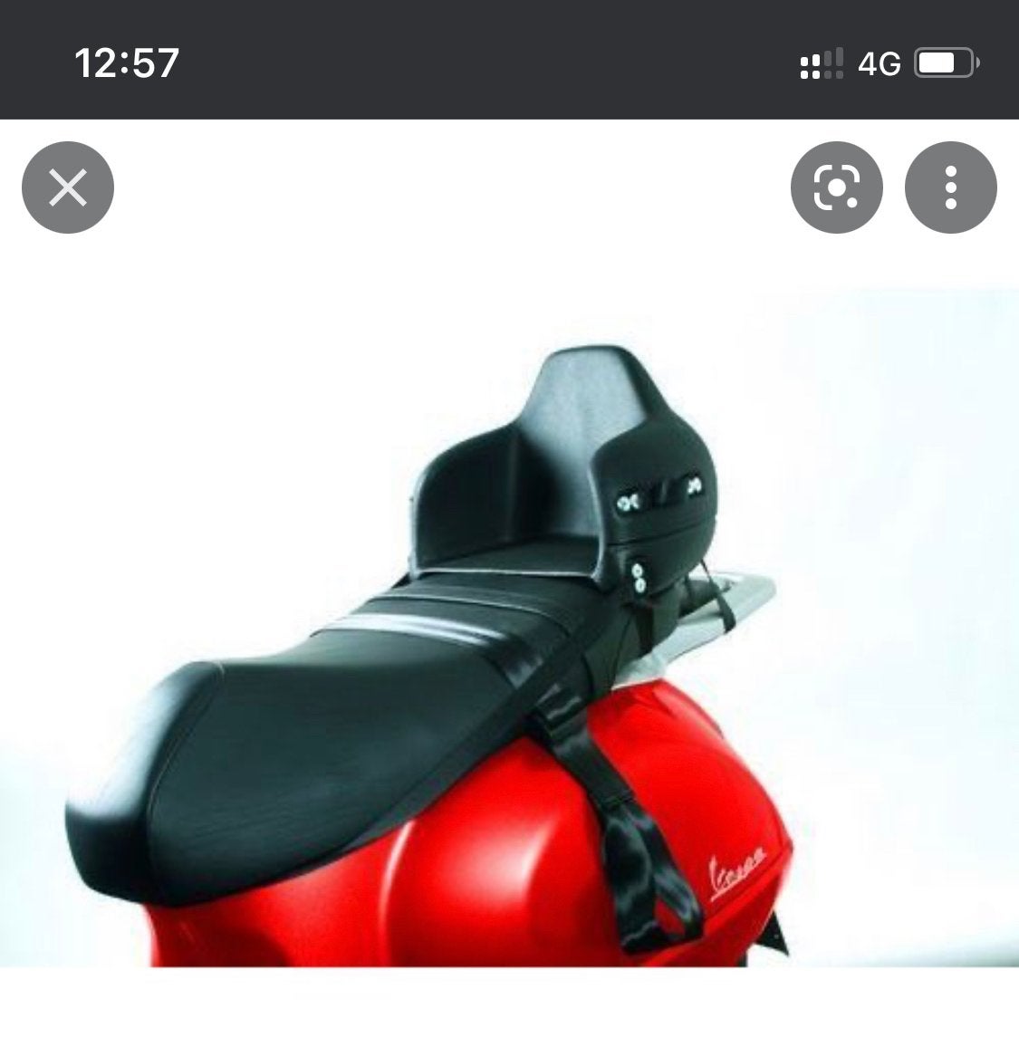 Stamatakis scooter kinderzitje met voetsteunen, Ophalen
