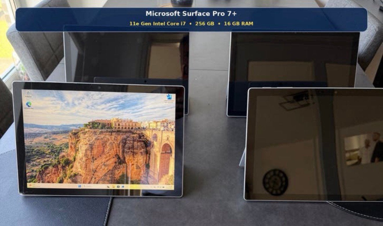 MICROSOFT SURFACE PRO 7+ & SURFACE PRO 8 intel Core I7, Computers en Software, Ophalen, 2 tot 3 Ghz, Qwerty, 13 inch