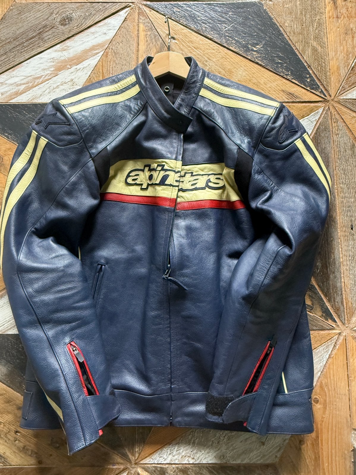 Alpinestars leren motorjas – maat 54 (XL), Motoren, Kleding | Motorkleding, Ophalen of Verzenden, Tweedehands, Heren, Jas | leer