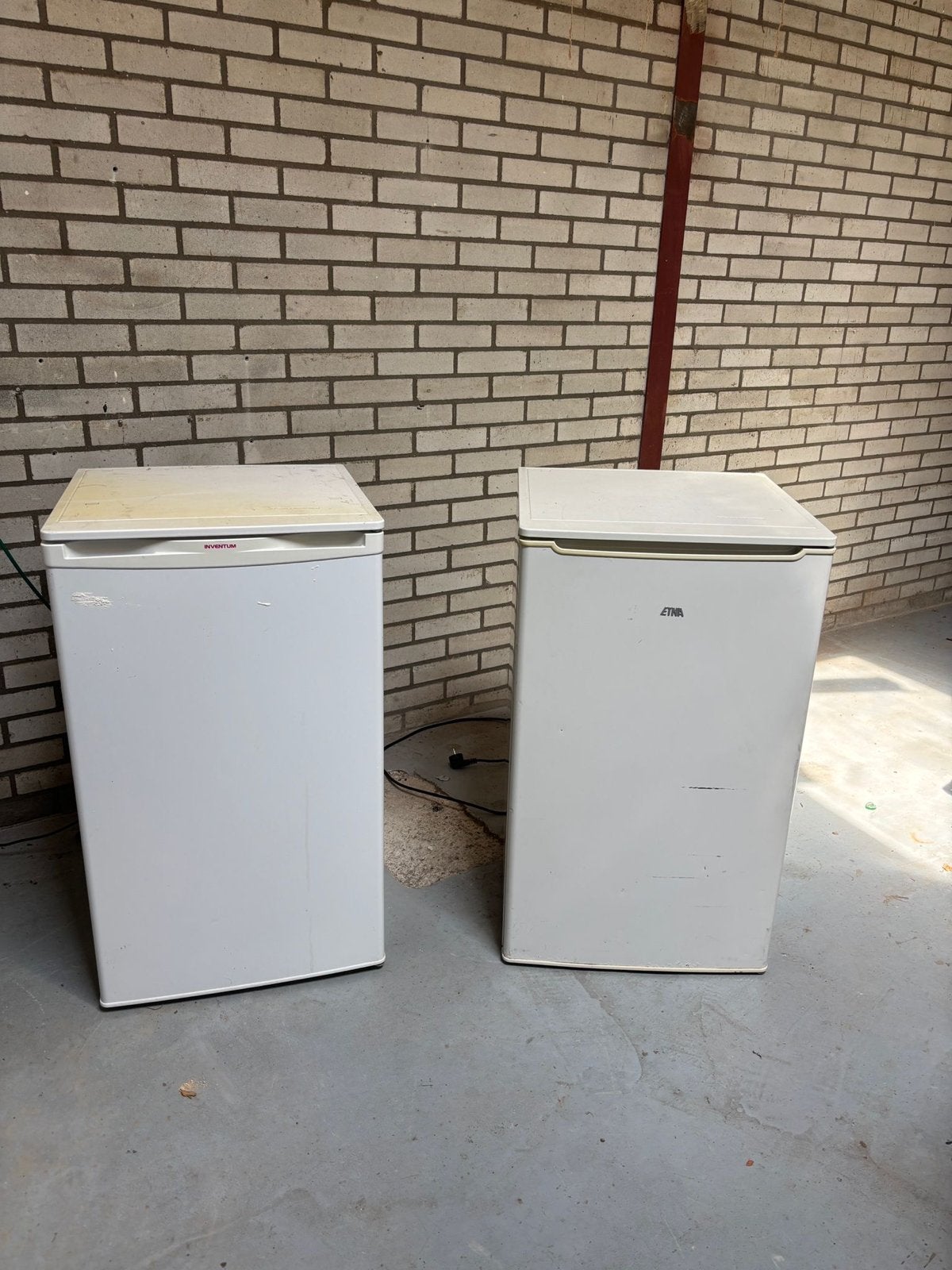 Compacte koelkast Inventum/Etna, Witgoed en Apparatuur, Gebruikt, Minder dan 45 cm, Minder dan 75 liter, Met vriesvak