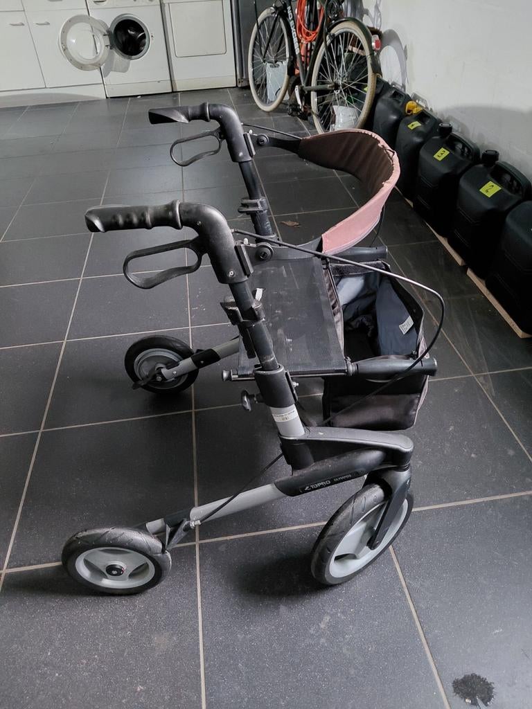 Rollator  opvouwbare lichtgewicht, Ophalen, Gebruikt