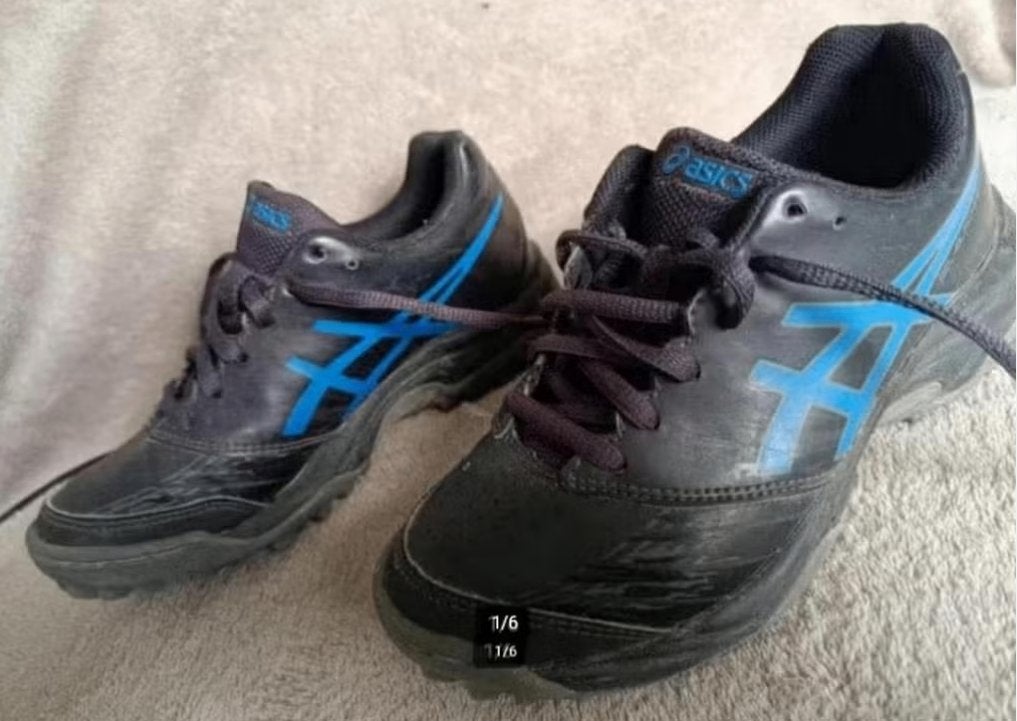 Asics gel blackheath 7 gs hockeyschoenen maat 33 (20,5cm), Gebruikt, Schoenen, Ophalen of Verzenden