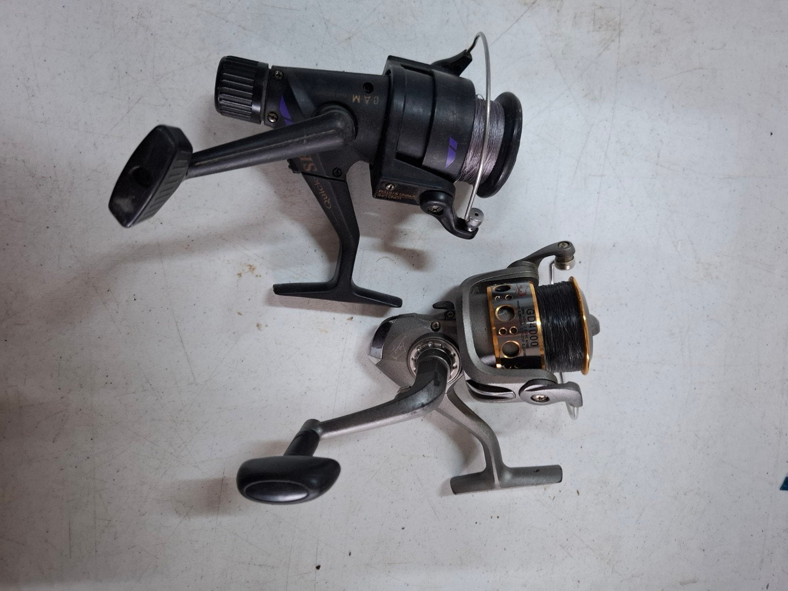 2 gebruikte vismolens: Quick SE 140 en GD4000, Gebruikt, Molen, Onbekend, Ophalen of Verzenden