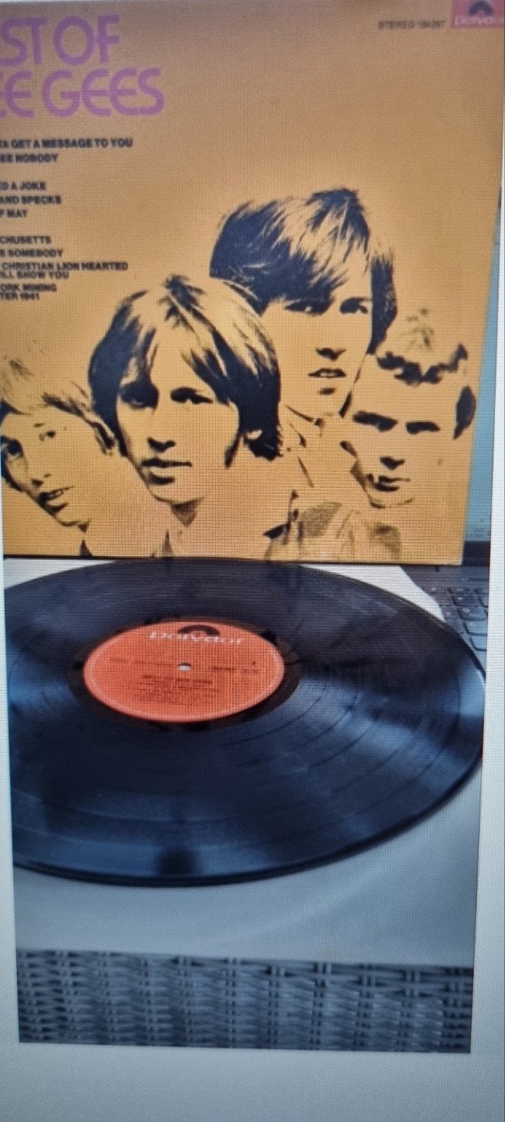 The Best of Bee Gees LP - Polydor, LP, Gebruikt, Pop, Ophalen of Verzenden