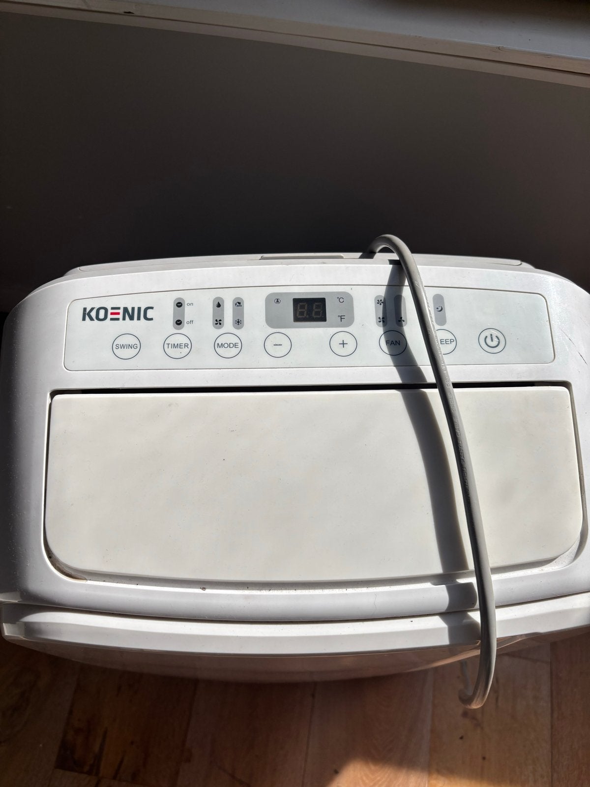 Koenic Mobiele Airco - Compact en Efficiënt, Ophalen, Gebruikt, Minder dan 60 m³, Timer