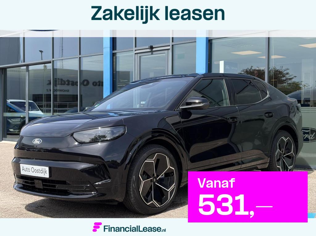 Ford Capri Premium Extended Range RWD 77 kWh Winterpack Adap, Automaat, Achterwielaandrijving, Gebruikt, Zwart