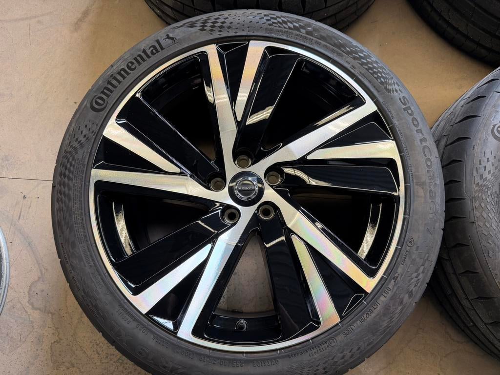 19 inch Origineel Volvo V90 S90 velgen met zomerbanden, Auto-onderdelen, Banden en Velgen, 19 inch, Gebruikt, 255 mm, Banden en Velgen