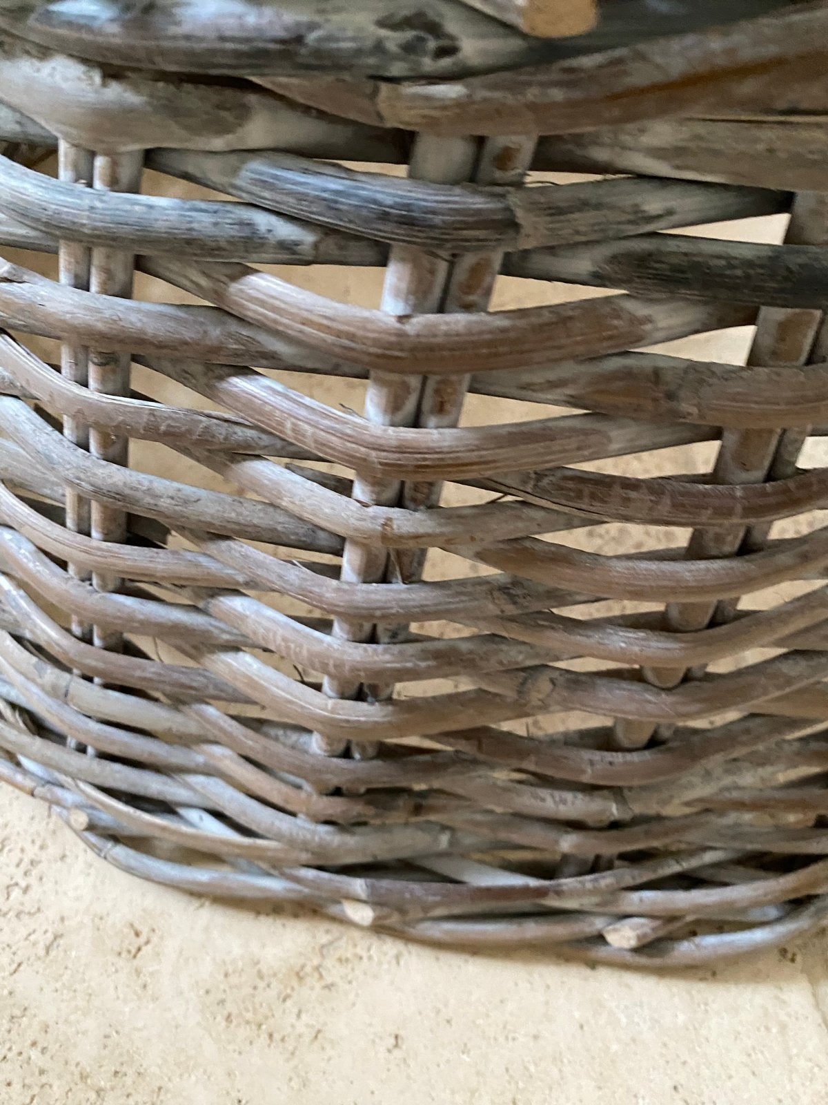 Mand voor om de kerstboom riet rotan, Diversen, Kerst, Ophalen