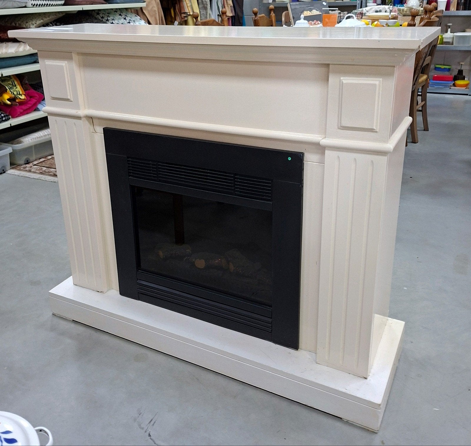 Sfeerhaard | elektrisch | Classic fire | schouw | 119x35x100, Ophalen, Gebruikt, Vrijstaande haard, Elektrische haard