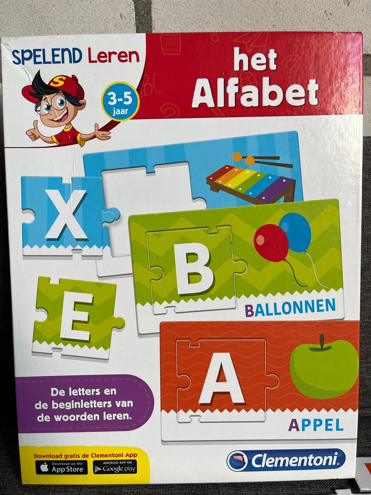 Educatieve puzzels: ABC puzzel & Het Alfabet, Ophalen of Verzenden, Zo goed als nieuw, Puzzelen