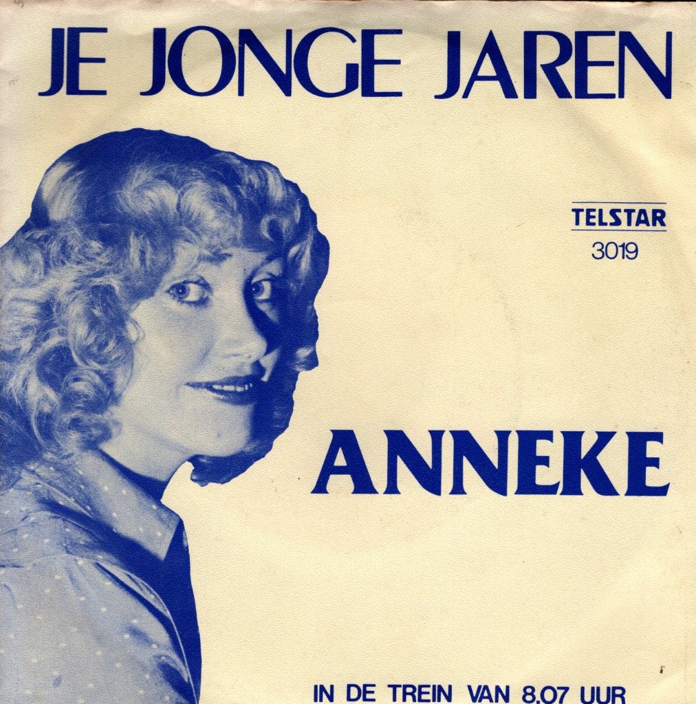 Anneke - De jonge jaren, 7 inch, Ophalen of Verzenden, Zo goed als nieuw, Fotohoes