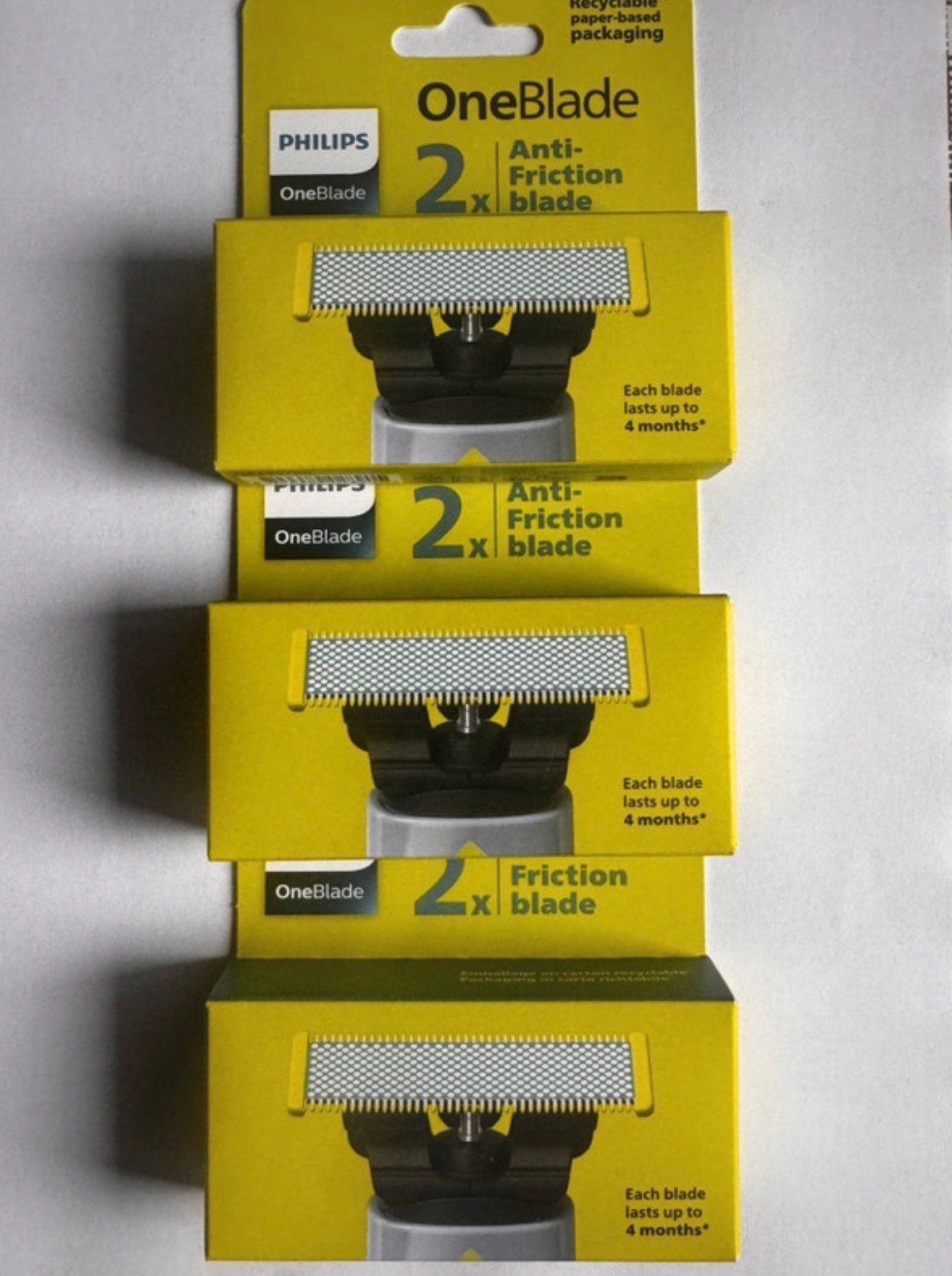 Philips OneBlade Anti-Friction Mesjes, Verzenden, Nieuw, Overige typen
