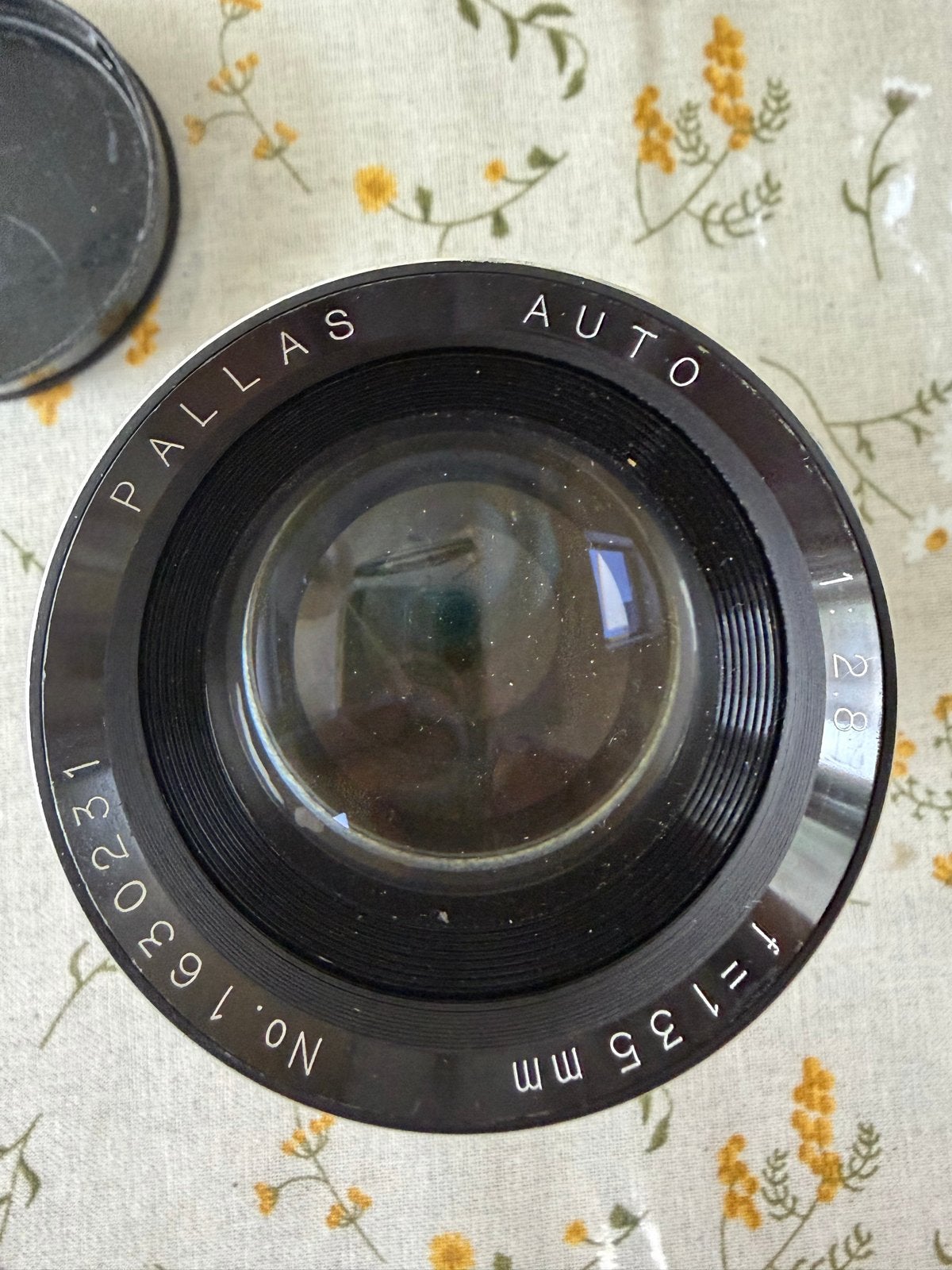 Pallas Auto f=135mm 1:2.8 lens - Vintage Telelens, Ophalen of Verzenden, Gebruikt, Telelens