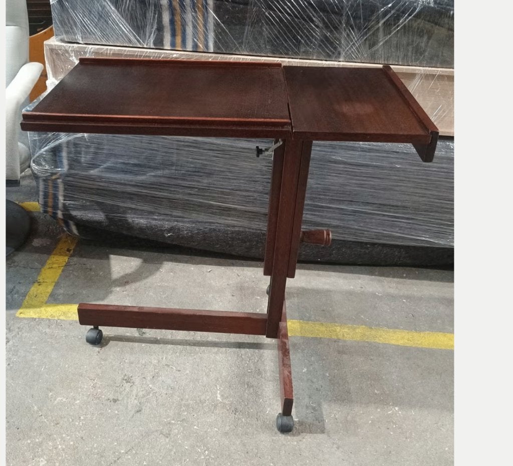 Vintage Deens Design Leestafel jaren 60/'70 / trolley tafel, Ophalen