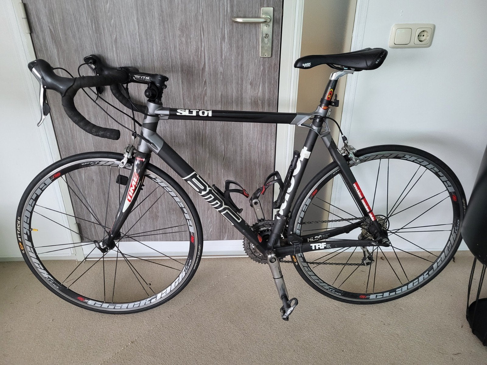 BMC Team Machine SLT01 racefiets - Carbon frame, 28 inch, Gebruikt, Carbon, 15 tot 20 versnellingen