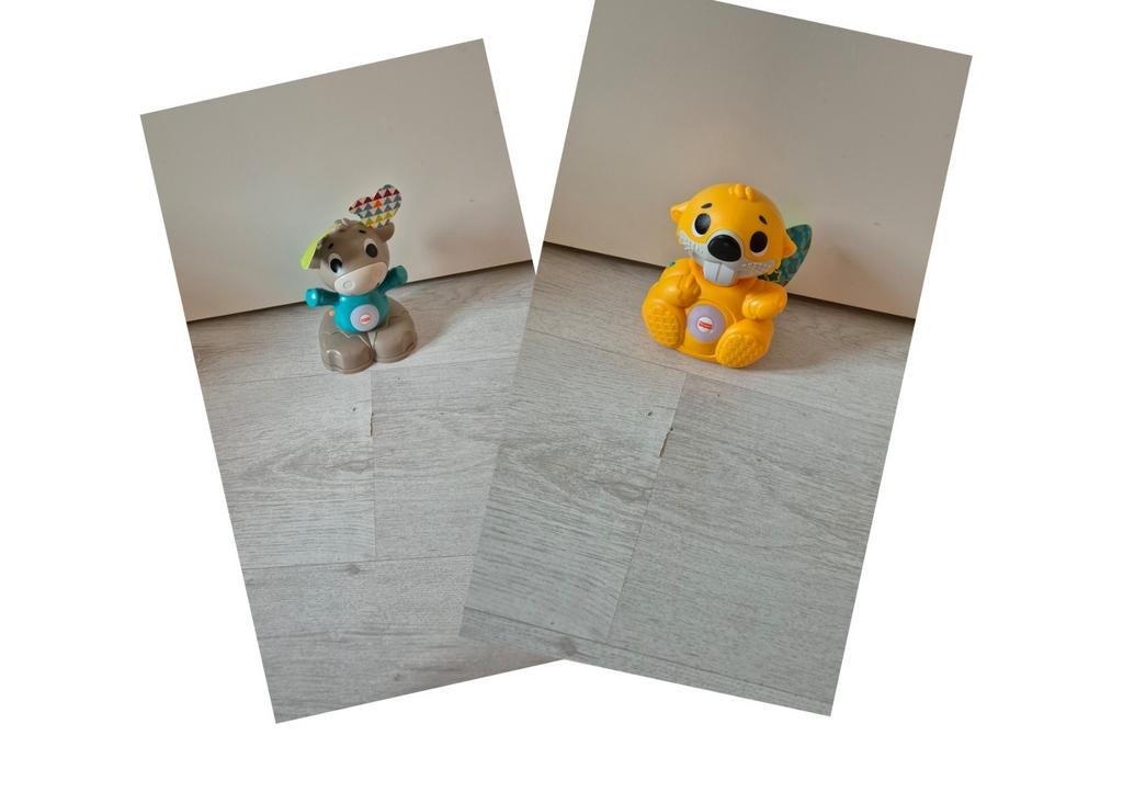 Fisher price swingende bever en rendier, Ophalen, Speelset
