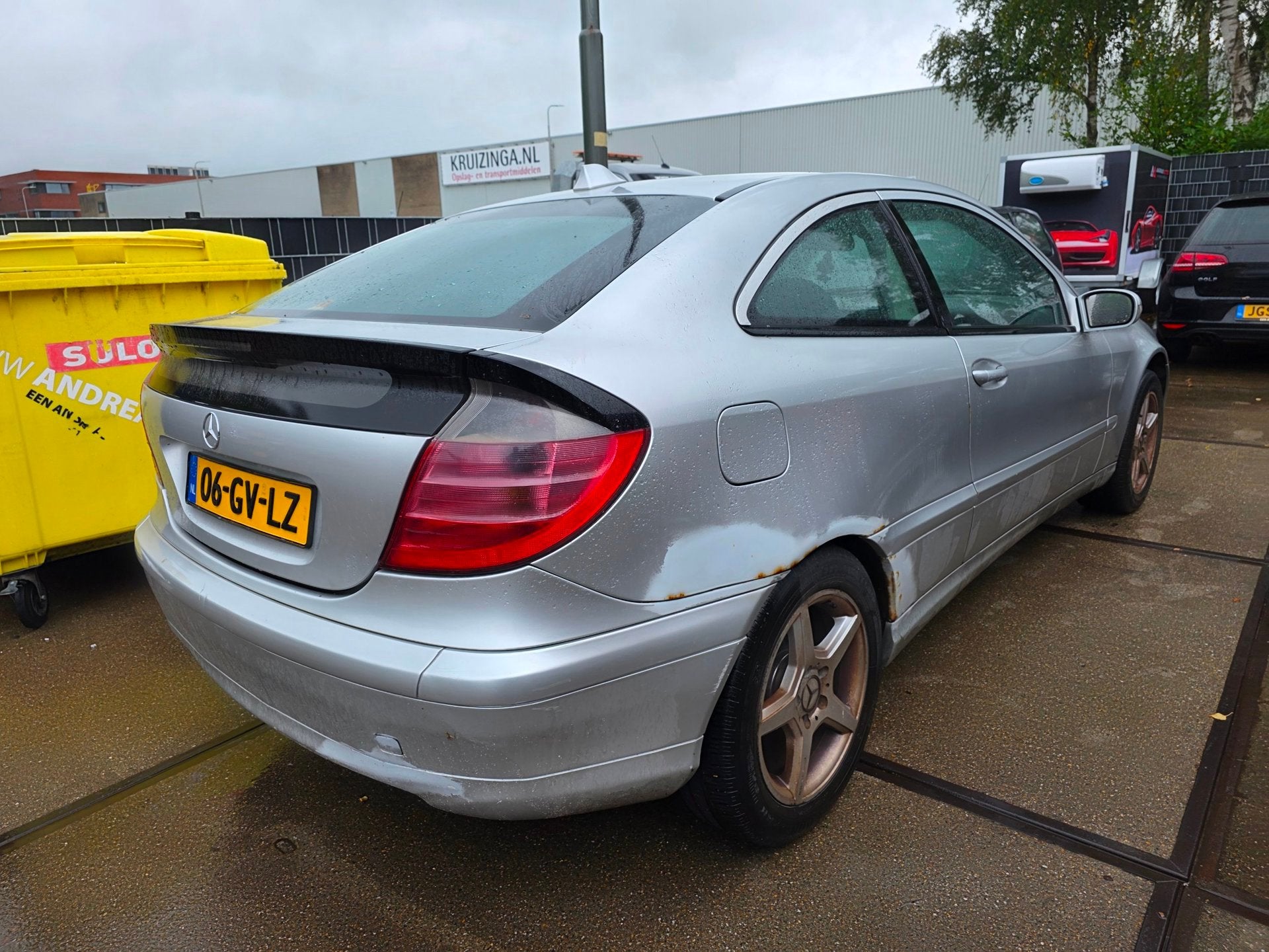 Mercedes-Benz C-klasse Sportcoupé 180, Auto's, Automaat, Gebruikt, 4 cilinders, 129 pk