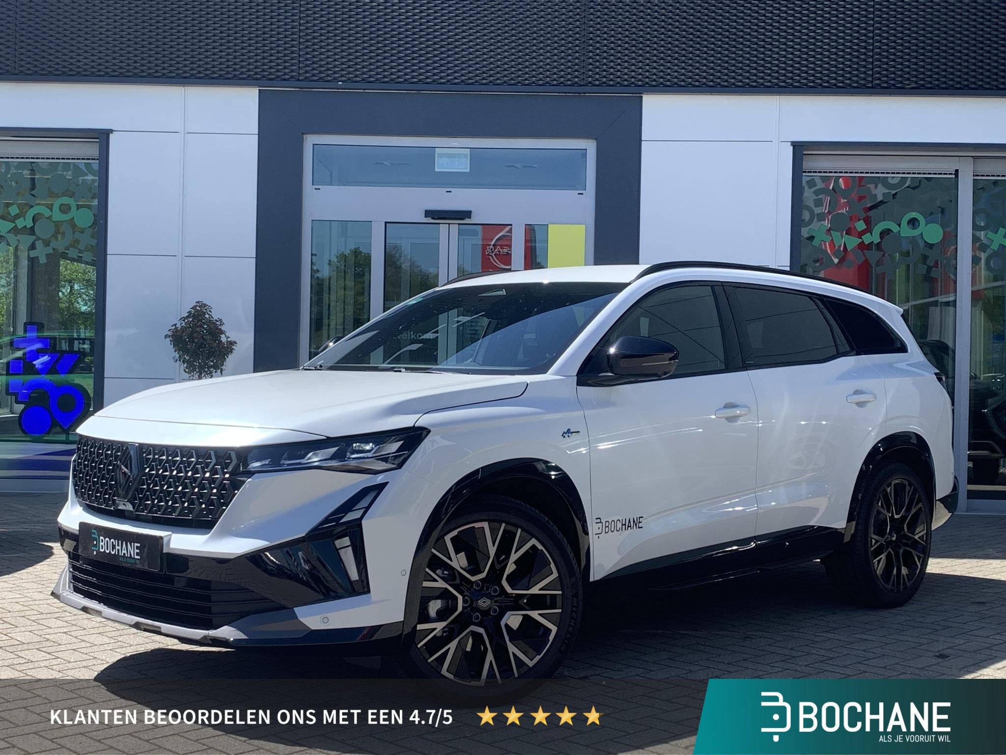 Renault Espace E-Tech Full Hybrid 200pk | Esprit Alpine | 5, 1199 cc, Wit, Origineel Nederlands, Bedrijf