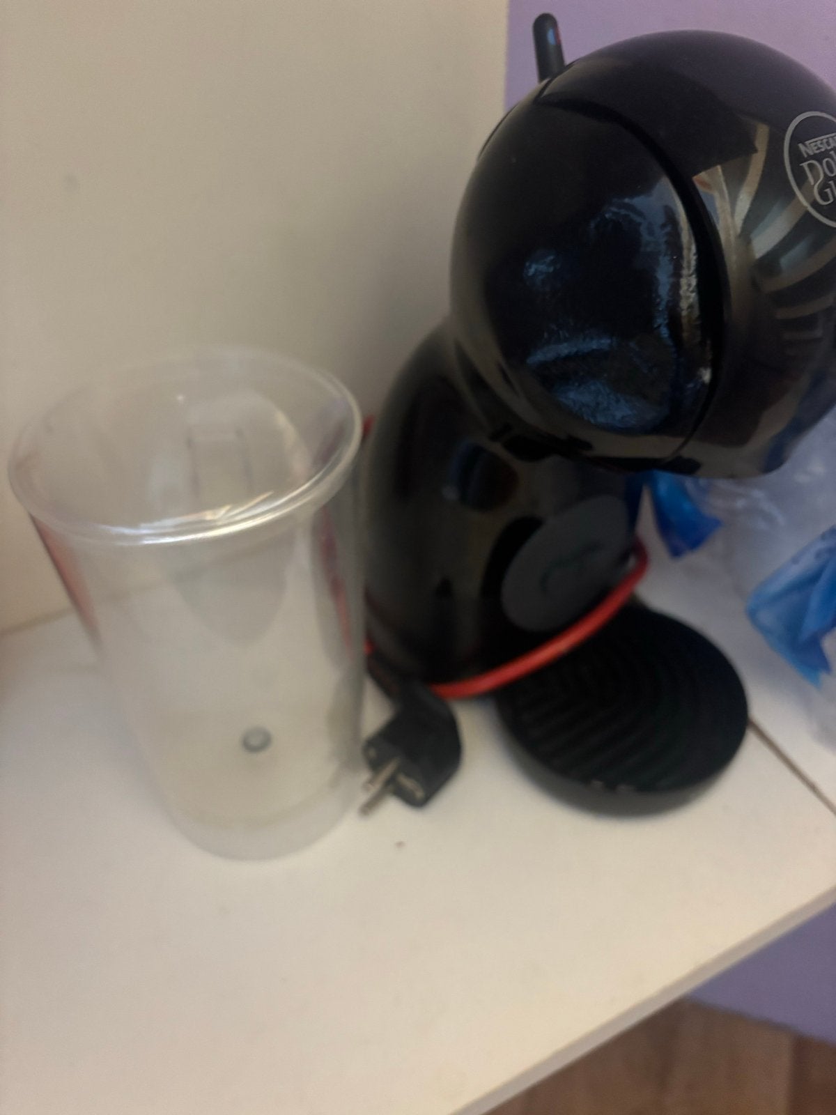 Nescafé Dolce Gusto koffiezetapparaat - gesmolten deel
