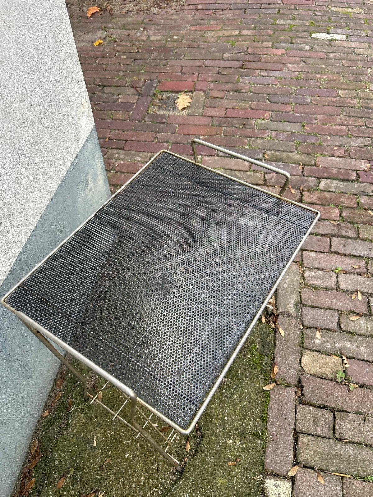 Vintage Pilastro lectuurtafel / bijzettafel, Vintage, Iconisch, Ophalen of Verzenden, Metaal