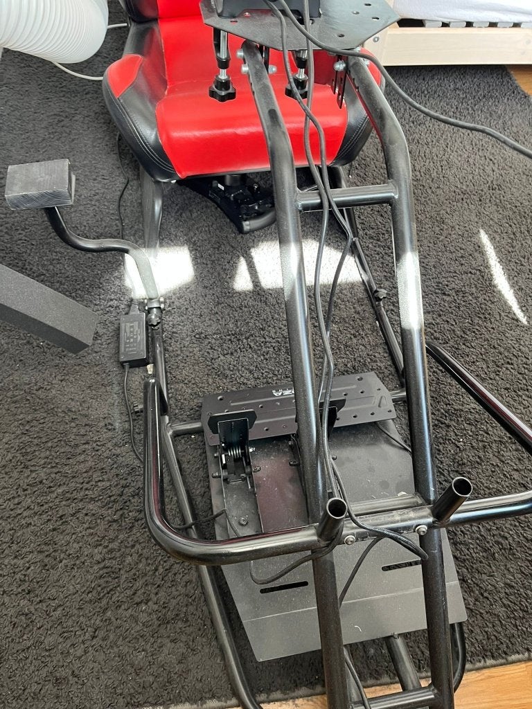 Race cockpit voor starters, Ophalen, Racestoel, Gebruikt, Verstelbaar