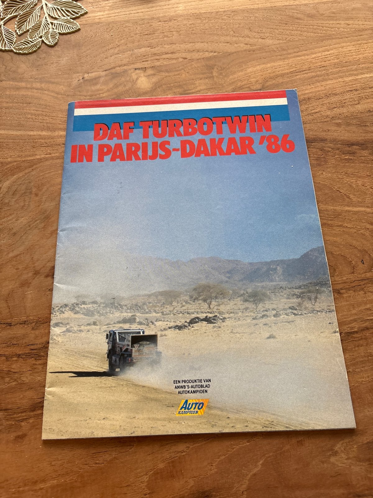 DAF Turbotwin Parijs-Dakar '86 ANWB's Autokampioen, Ophalen of Verzenden, Gelezen, Overige merken