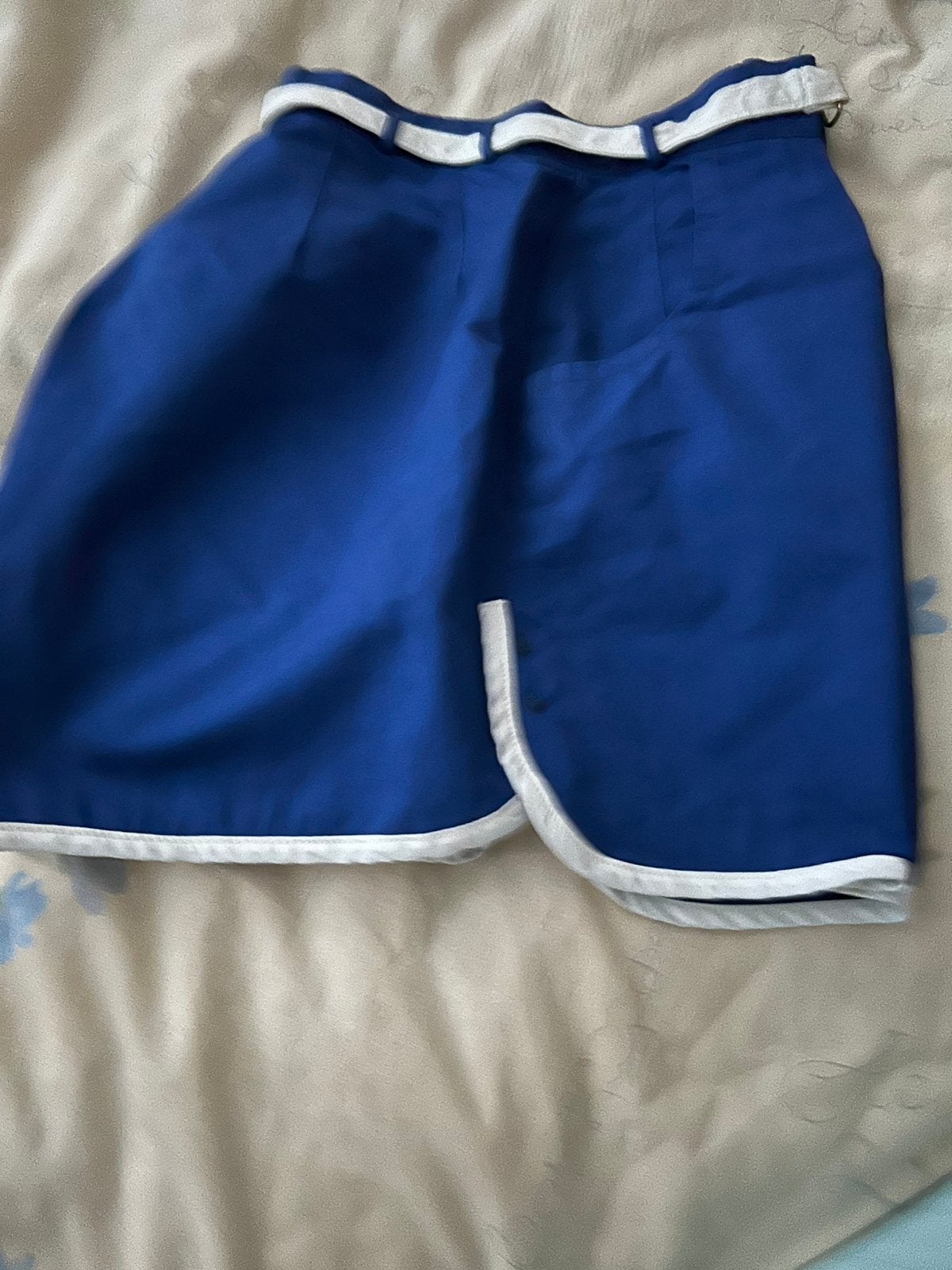 Vintage Sportbroek korenblauw uit de jaren 40/50, Kleding | Dames, Ophalen of Verzenden, Zo goed als nieuw, Maat 34 (XS) of kleiner