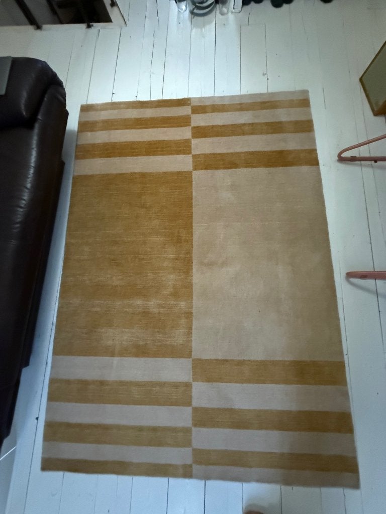 Handgeknoopt loom gabbeh tapijt, Huis en Inrichting, Ophalen, 150 tot 200 cm, 200 cm of meer, Zo goed als nieuw