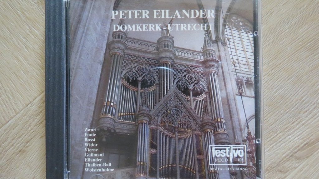 Cd orgel: Peter Eilander, Domkerk Utrecht, Fecd 103, Cd's en Dvd's, Ophalen of Verzenden, Classicisme, Zo goed als nieuw, Kamermuziek