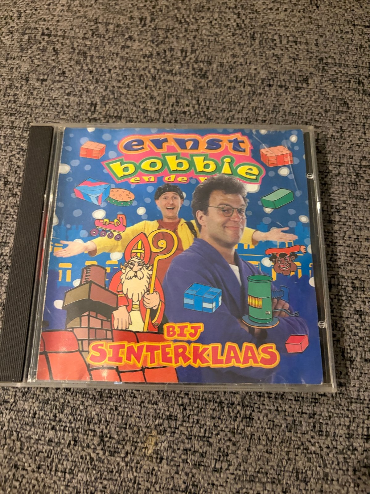 Ernst, Bobbie en de rest - Bij Sinterklaas CD, Cd's en Dvd's, Ophalen of Verzenden, Gebruikt, Sinterklaas, Album