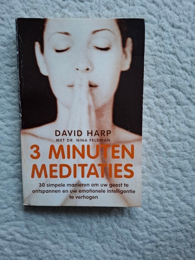David Harp met Dr. Nina Feldman - 3 minuten meditaties, Ophalen of Verzenden, Gelezen, Spiritualiteit algemeen, Overige typen