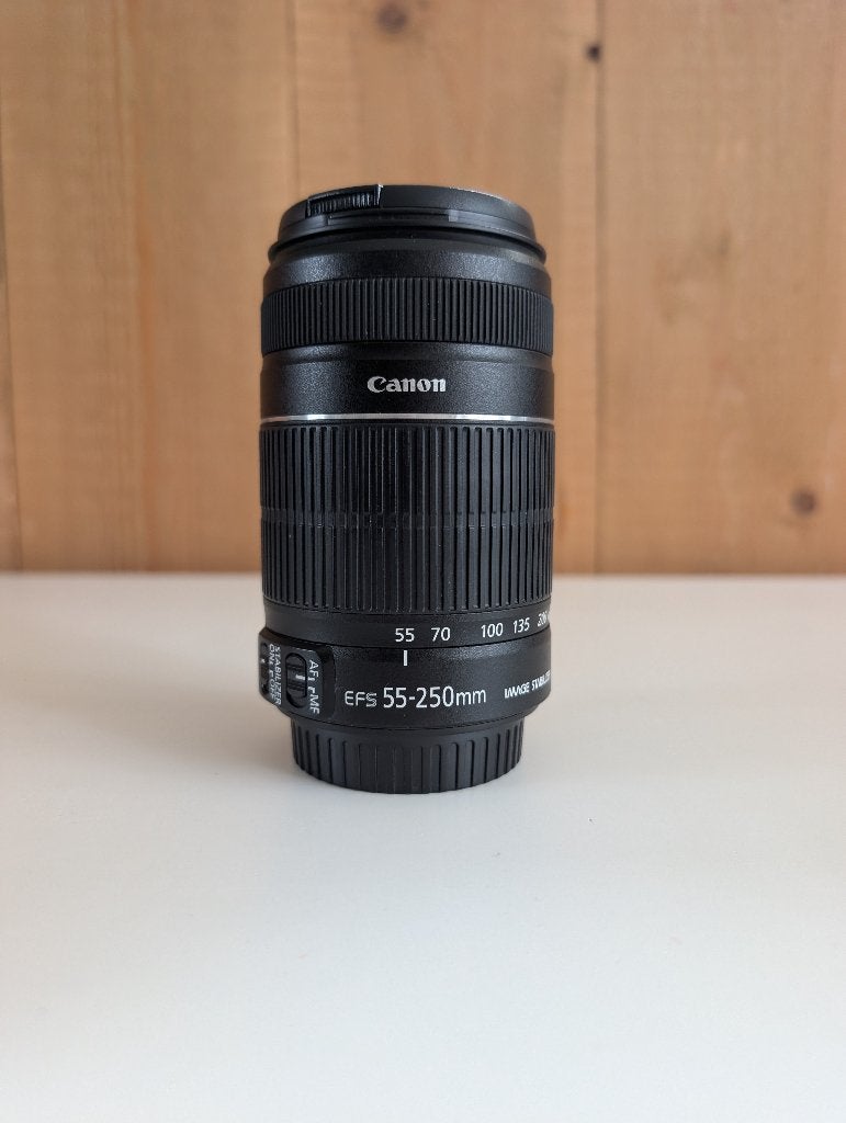 Canon EF-S 55-250mm F/4.5-5.6 IS II, Audio, Tv en Foto, Fotografie | Lenzen en Objectieven, Canon, N.v.t., N.v.t., Zo goed als nieuw