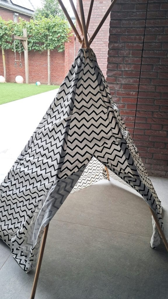 Tipi tent, Ophalen