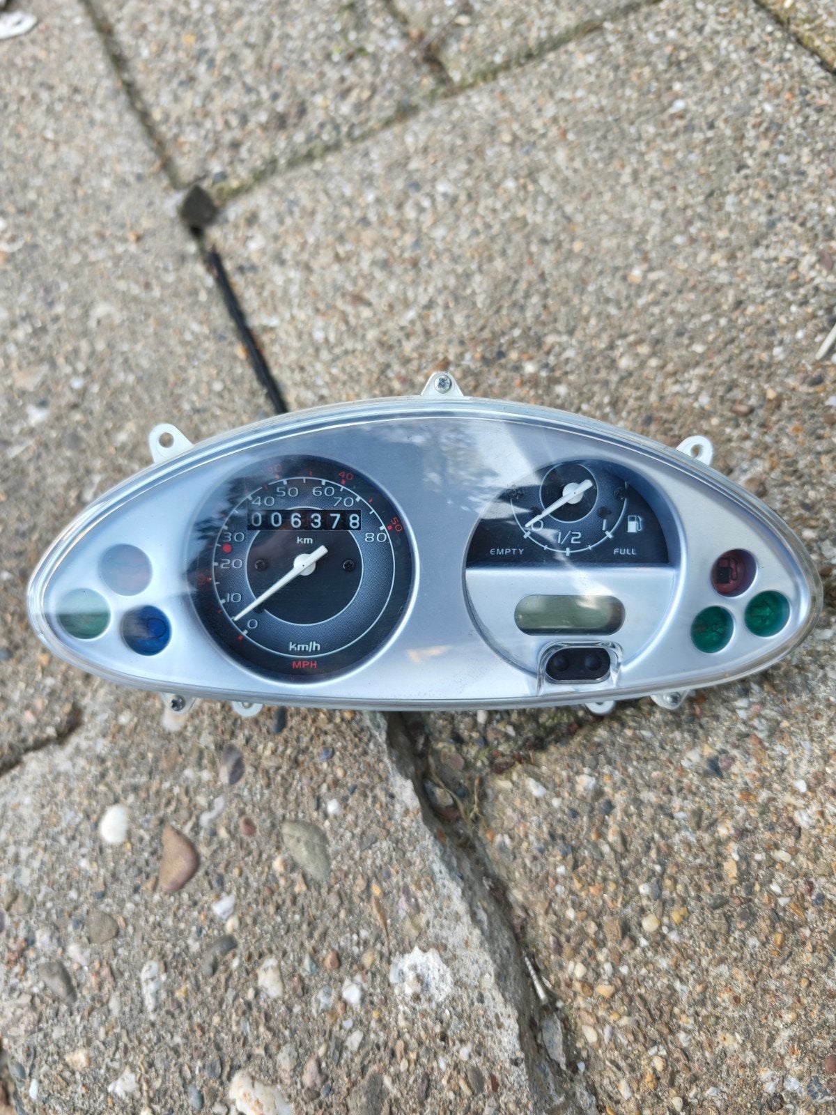 km teller derbi boulevard Piaggio fly 2 takt 4 takt snor, Ophalen of Verzenden