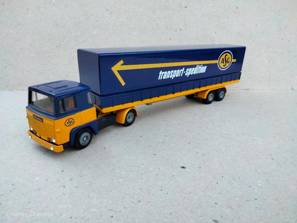 tekno = scaian 141 v 8 ASG, Ophalen of Verzenden, Gebruikt, Bus of Vrachtwagen, Tekno
