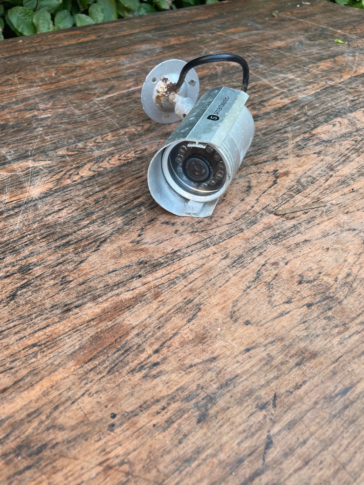 Dummy bewakingscamera - Smartwares, Ophalen of Verzenden, Gebruikt, Buitencamera