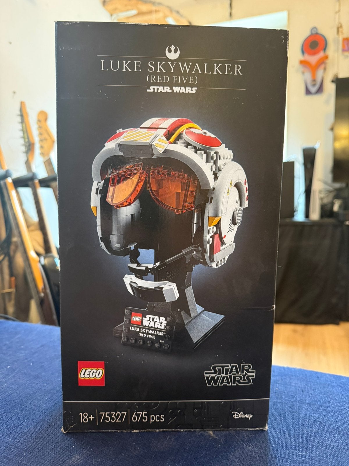 Star wars lego 75327 - skywalker helmet, Verzamelen, Ophalen of Verzenden, Zo goed als nieuw, Overige typen