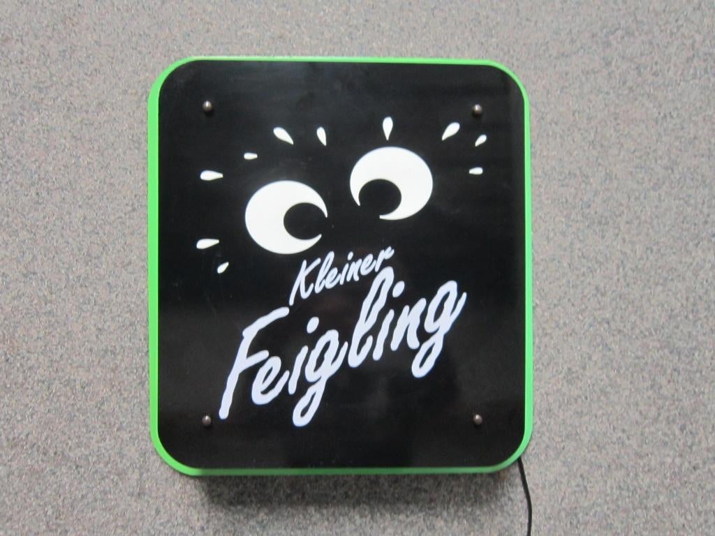 FEIGLING LAMP LICHTRECLAME, Verzamelen, Ophalen, Zo goed als nieuw, Lichtbak of (neon) lamp