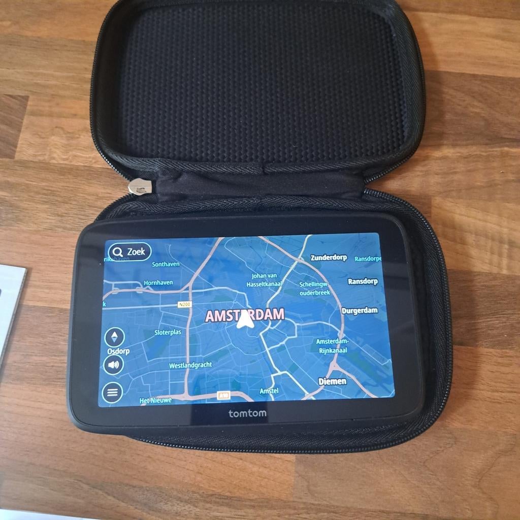 TomTom GO Navigator 7 met accessoires, Auto diversen, Autonavigatie, Gebruikt, Ophalen of Verzenden, Tomtom, Nvt