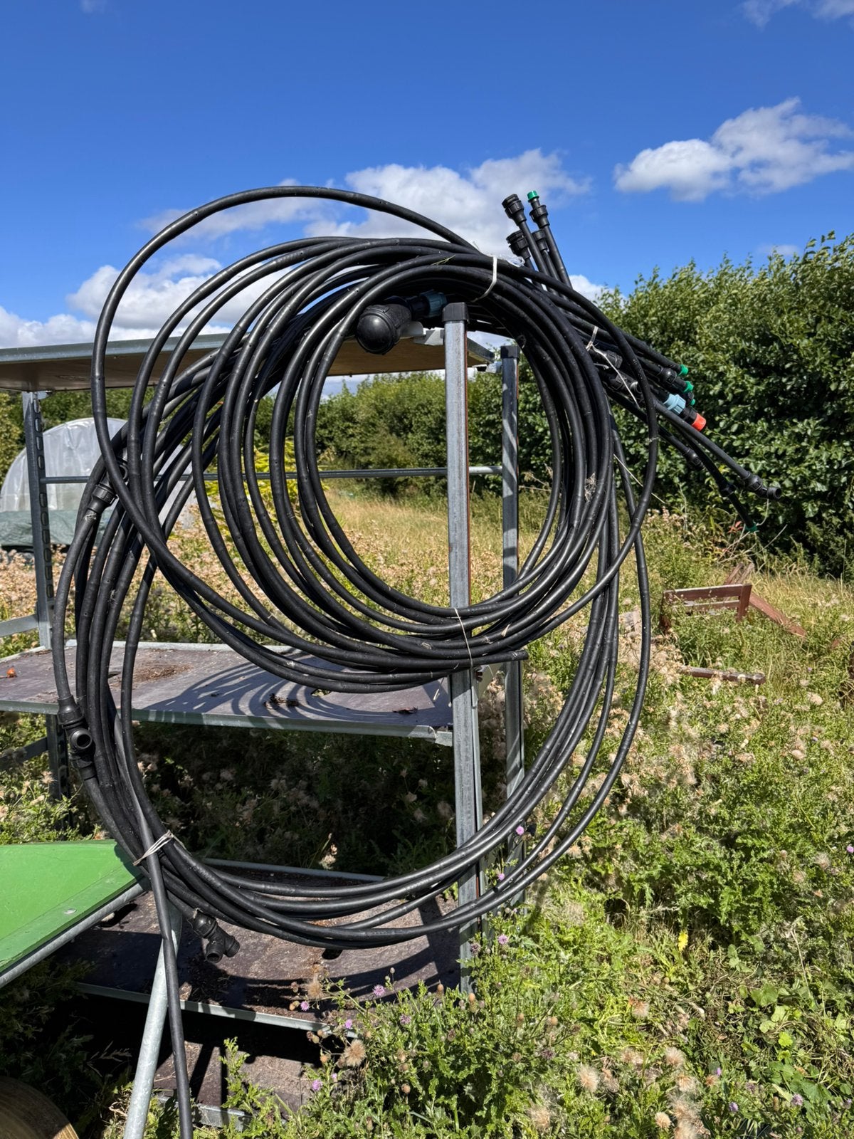 Druppel irrigatie systeem, Tuin en Terras, Druppelsystemen, Ophalen, Gebruikt