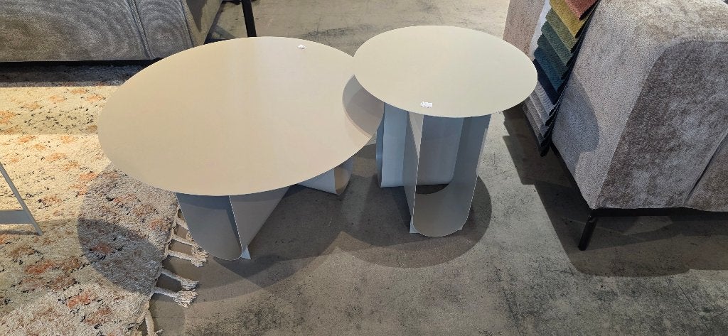 Salontafel + Bijzet Otus  70cm & 45cm | Showmodel KORTING!, Ophalen, 50 tot 100 cm, Bornsestraat 31, 50 tot 100 cm