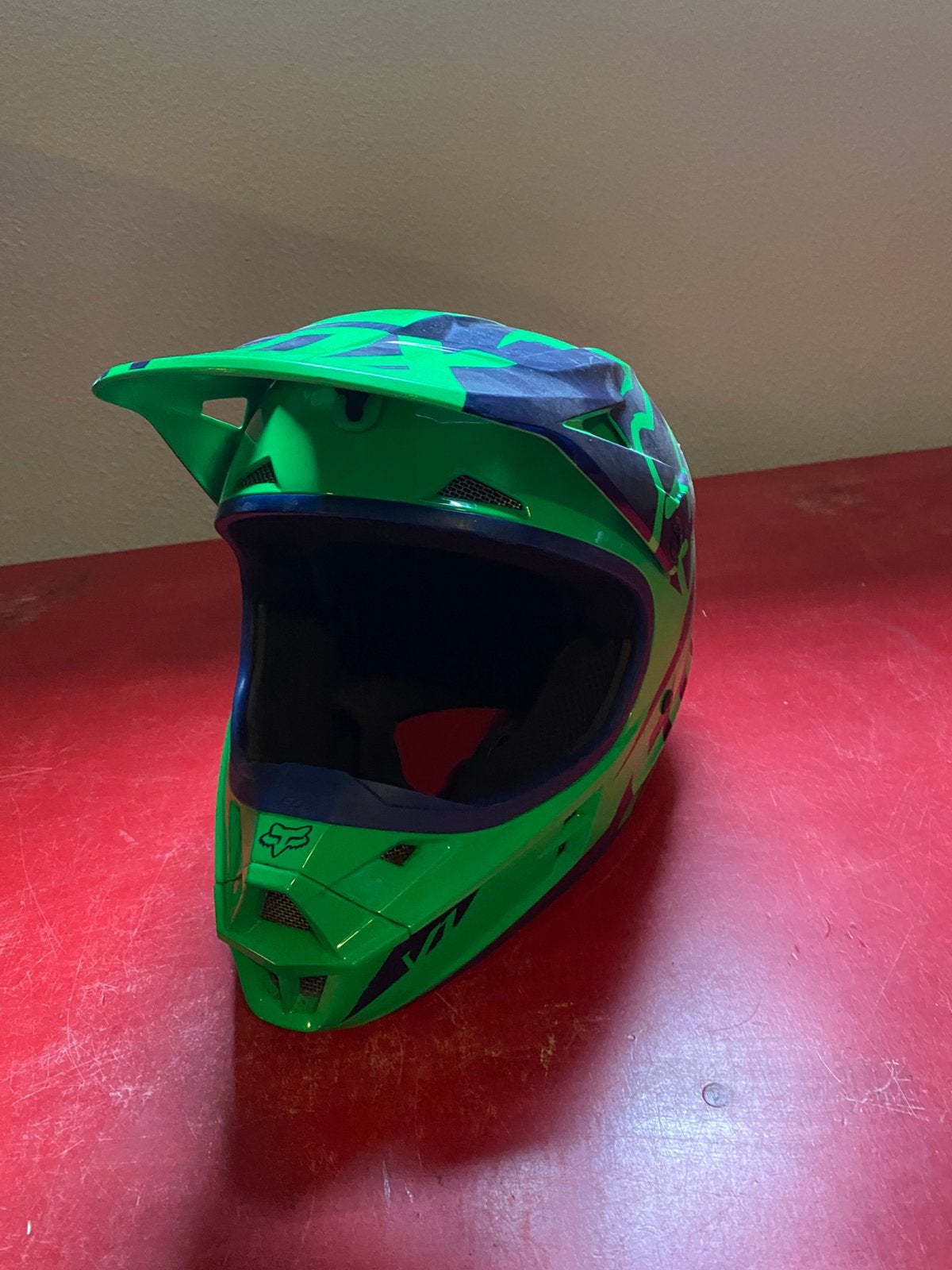 Fox crosshelm, Motoren, Ophalen of Verzenden, Tweedehands, Offroadhelm, Overige merken