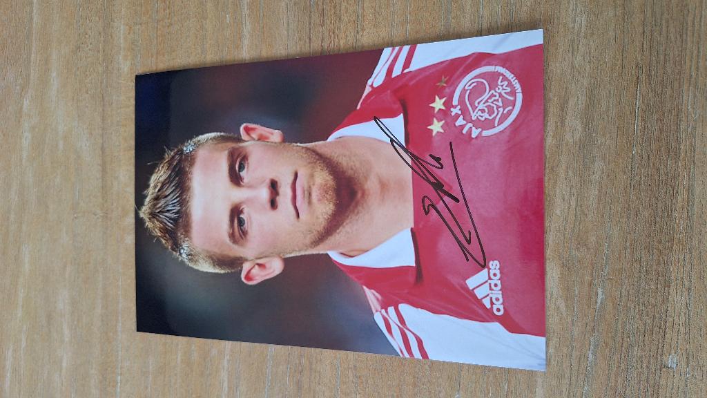 Foto 20x30 cm met handtekening; Toby Alderweireld # Ajax, Ophalen of Verzenden, Nieuw, Ajax, Overige typen