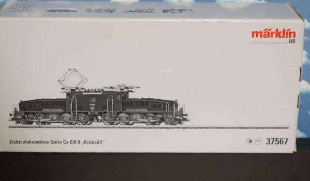 Märklin 37567 Serie Ce 6/8 II "Krokodil" digital,Sound,mfx., Wisselstroom, Locomotief, Nieuw, Ophalen of Verzenden